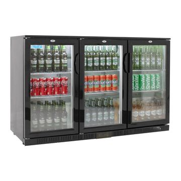 Back Bar Beverage Cooler – 3 Door, Hinged - POLARCAB
