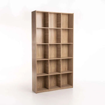 ECHO Bookcase BC15 Light Oak – Modern 15-Cube Storage Unit