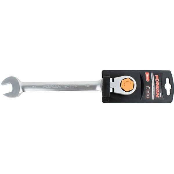 Fixman Flexible Ratchet Combination Wrench 16Mm