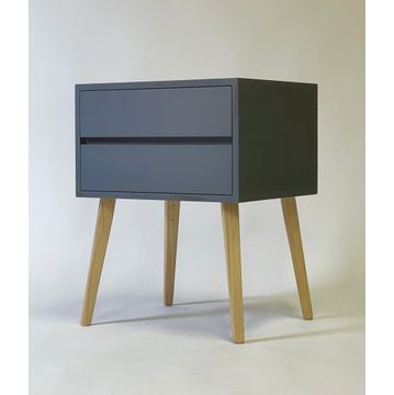 Fihlo 2 Drawer Side Table