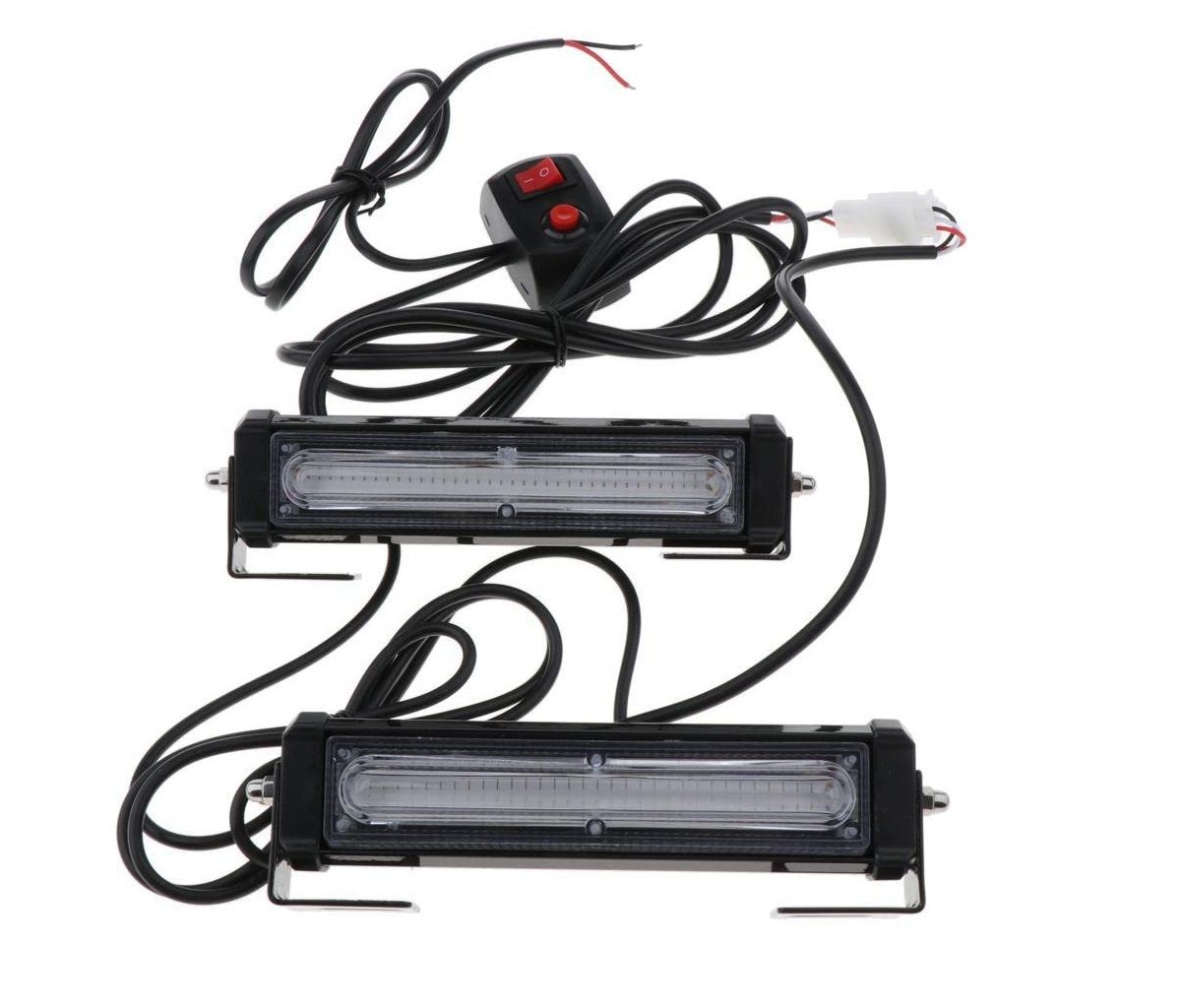 Yellow Emergency Car Flashing COB LED Light
