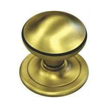 solid brass central knob
