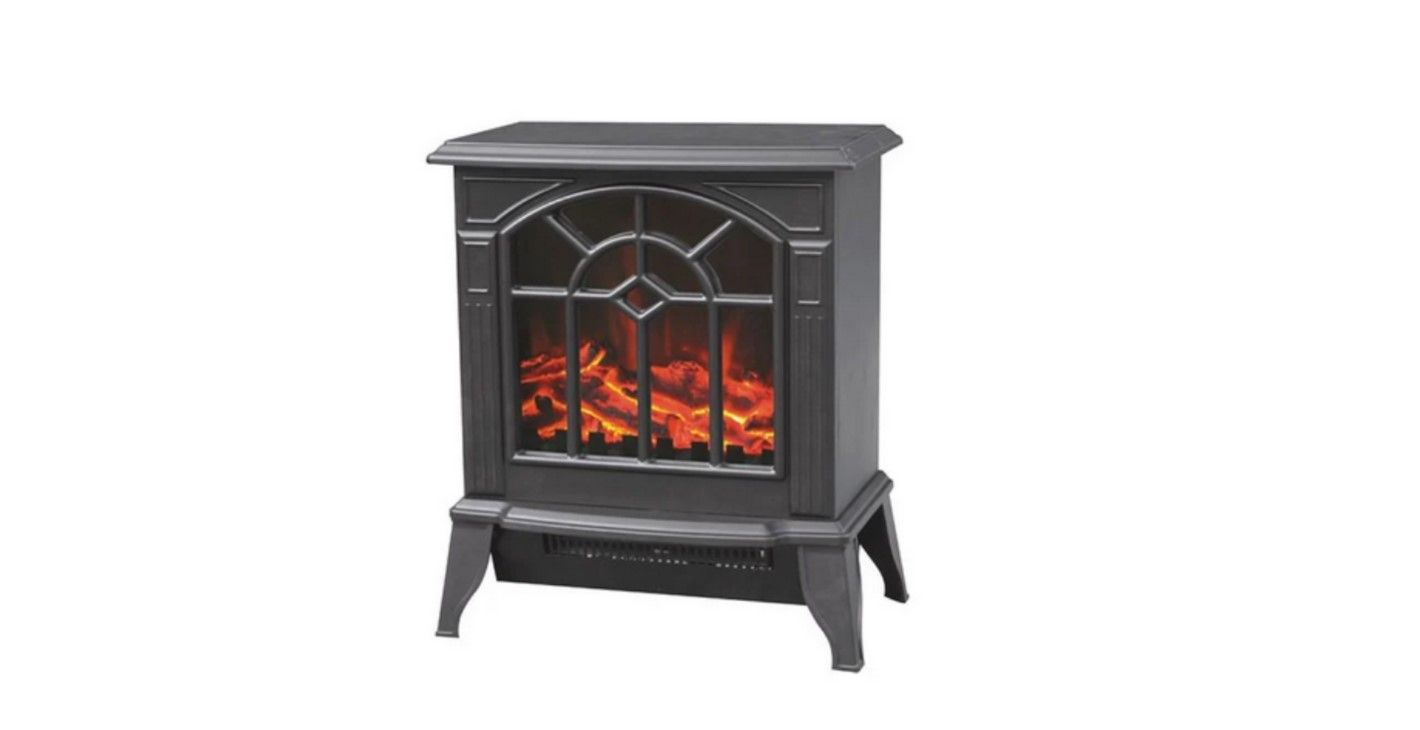Goldair 2000W Upright Fireplace Heater - GFH-46