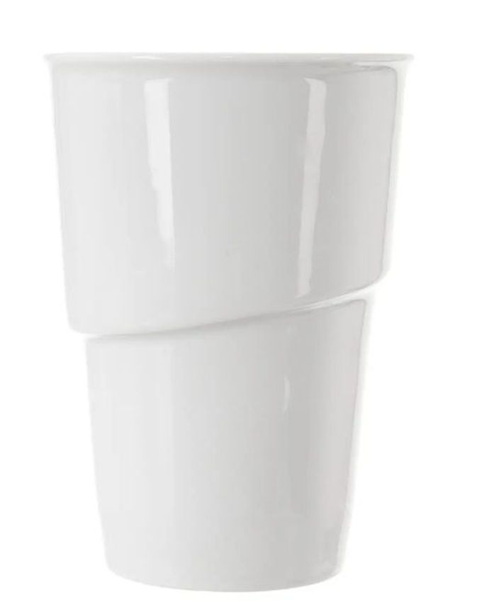 Crane Porcelain Cup 300ml - Set of 6