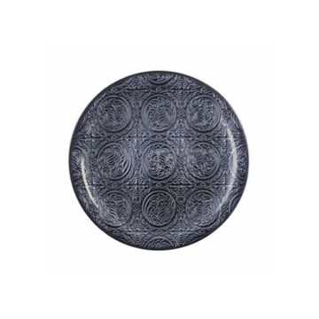 IRENA PLATE AMSTERDAM 35CM ANTRACY BRIGHT - Set of 1
