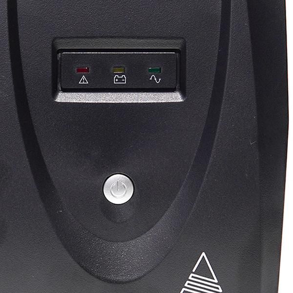 Acconet - 1200Va 600W Offline Ups, Avr Function With Built-In 2 X 12V 7Ah Batteries