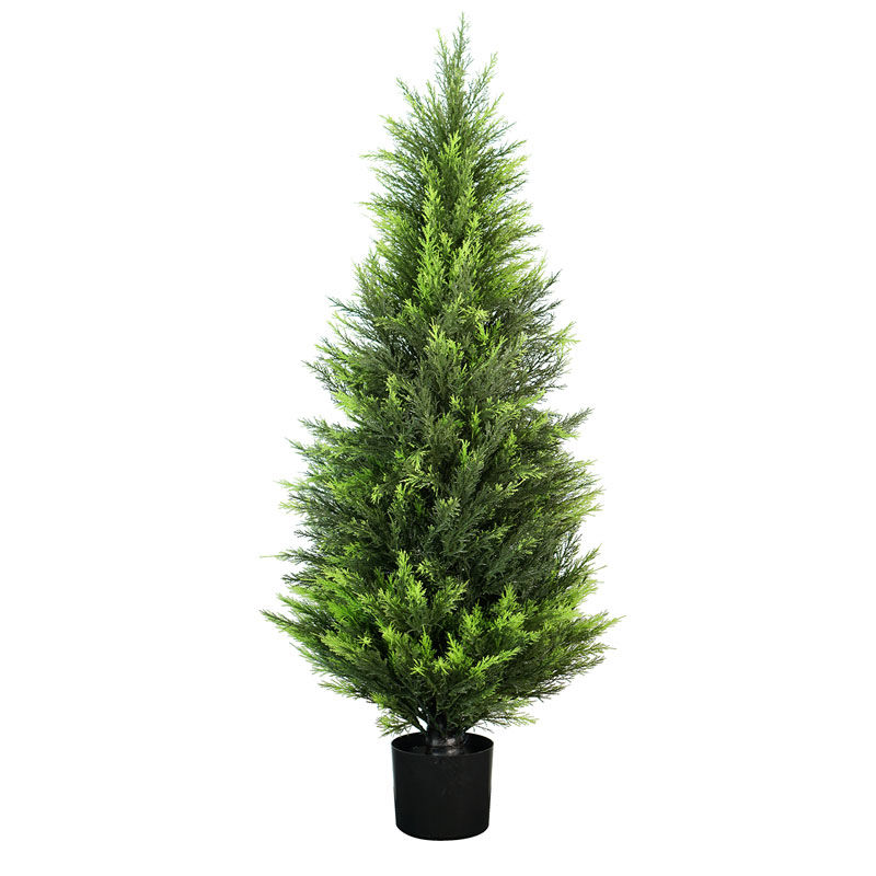 HouzeComfort Artificial Cedar Tree Plant 120cm