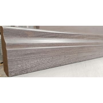 Skirting Fur Oak MDF Gloss Finnish 80mm x 14mm x 2400mm