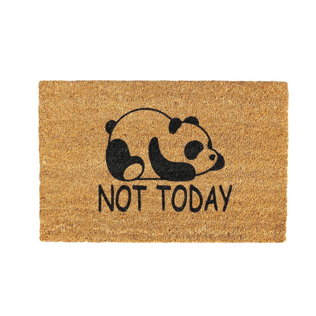 Not Today Coir Doormat Design 700 x 400 mm