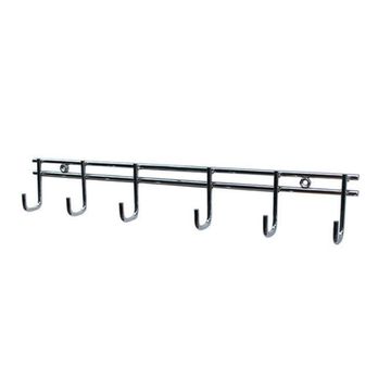 Lifespace Braai Utility Rack - 6 Hooks - Chrome Plated Mild Steel