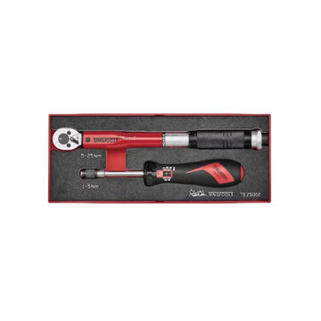 2PC 1/4inch Drive Torque Set in EVA Foam