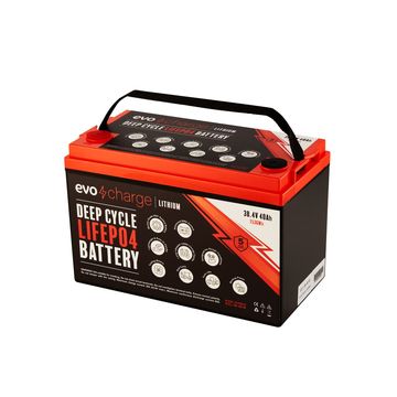 EvoCharge 36V 40Ah LiFePO4 Lithium Battery