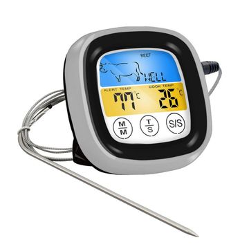Lifespace Touch Screen Digital Thermometer with Timer & Probe!