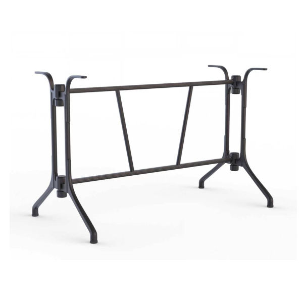 Chair Crazy Bistro Double Base Aluminium - Black