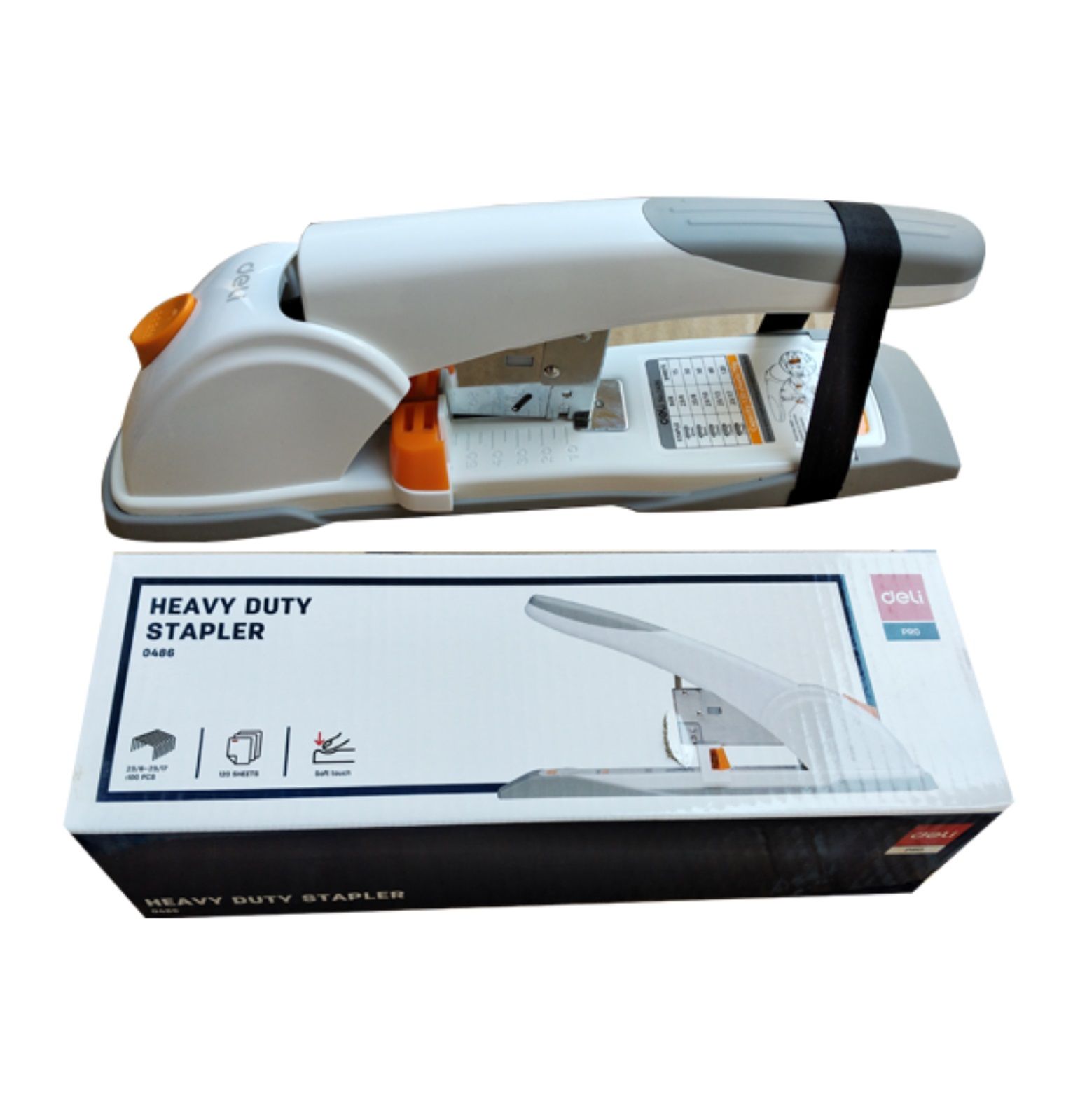 Heavy duty stapler