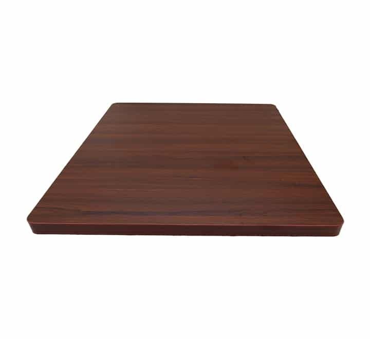 Vividitto - Square Cafe Table Top 80cm (MDF) - Brown