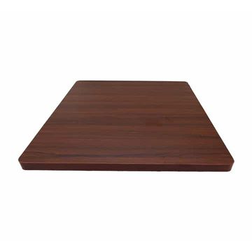 Vividitto - Square Cafe Table Top 80cm (MDF) - Brown