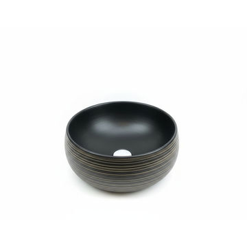 Black ceramic Basin