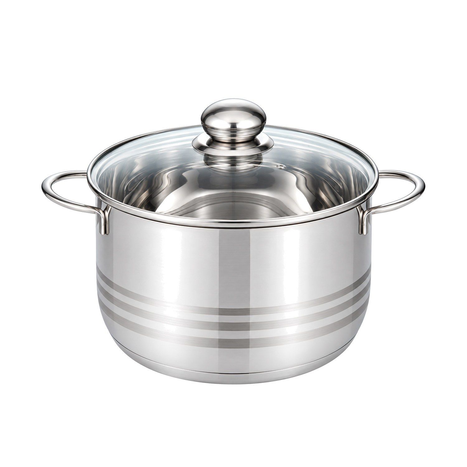 ELO Briliant Low Cookpot with Glass Lid, 16 cm