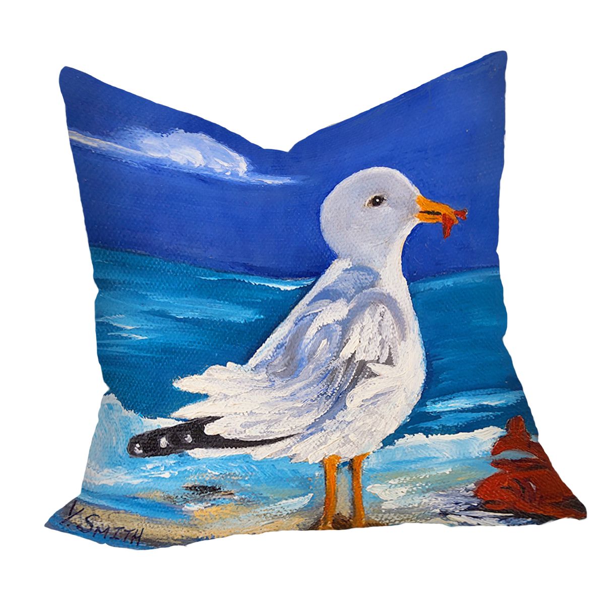 Eating Seagull Luxury Scatter By Yolande Smith Large | LEROY MERLIN ...