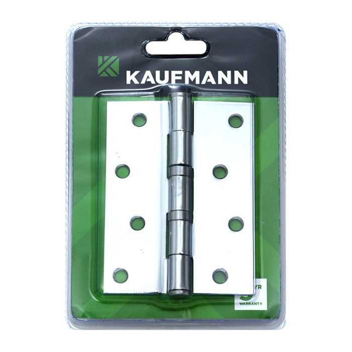 Kaufmann - Butt Hinge Ball Bearing 100mm - Cp(Pair) - 2 Pack