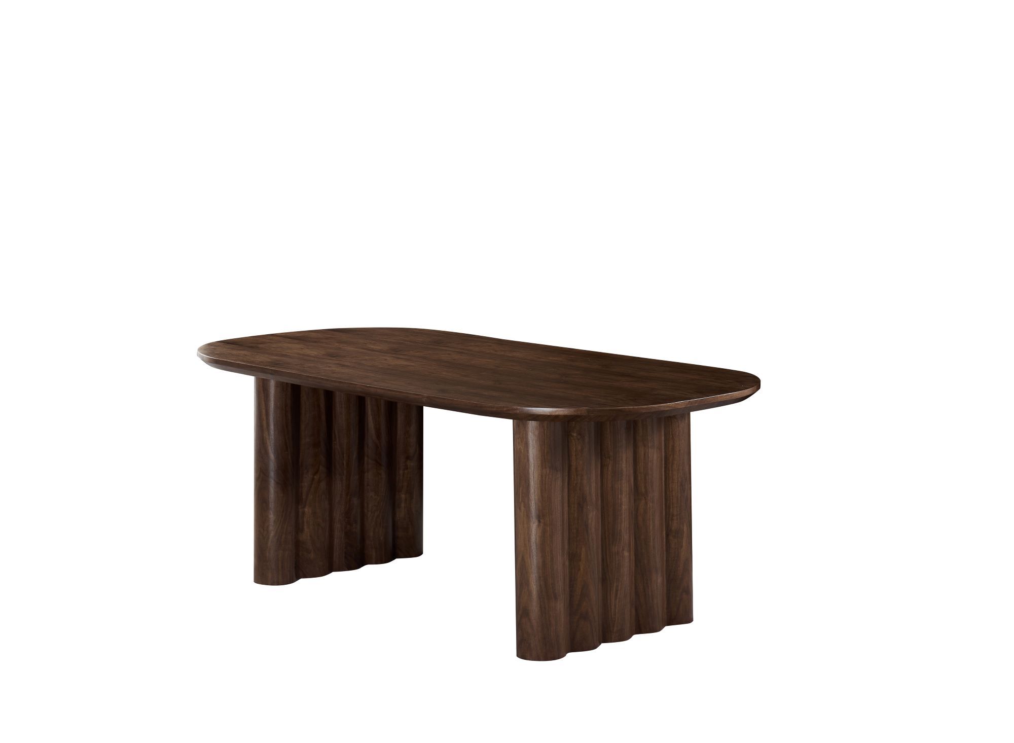 Gaia Dining Table - Brown Walnut - 2M