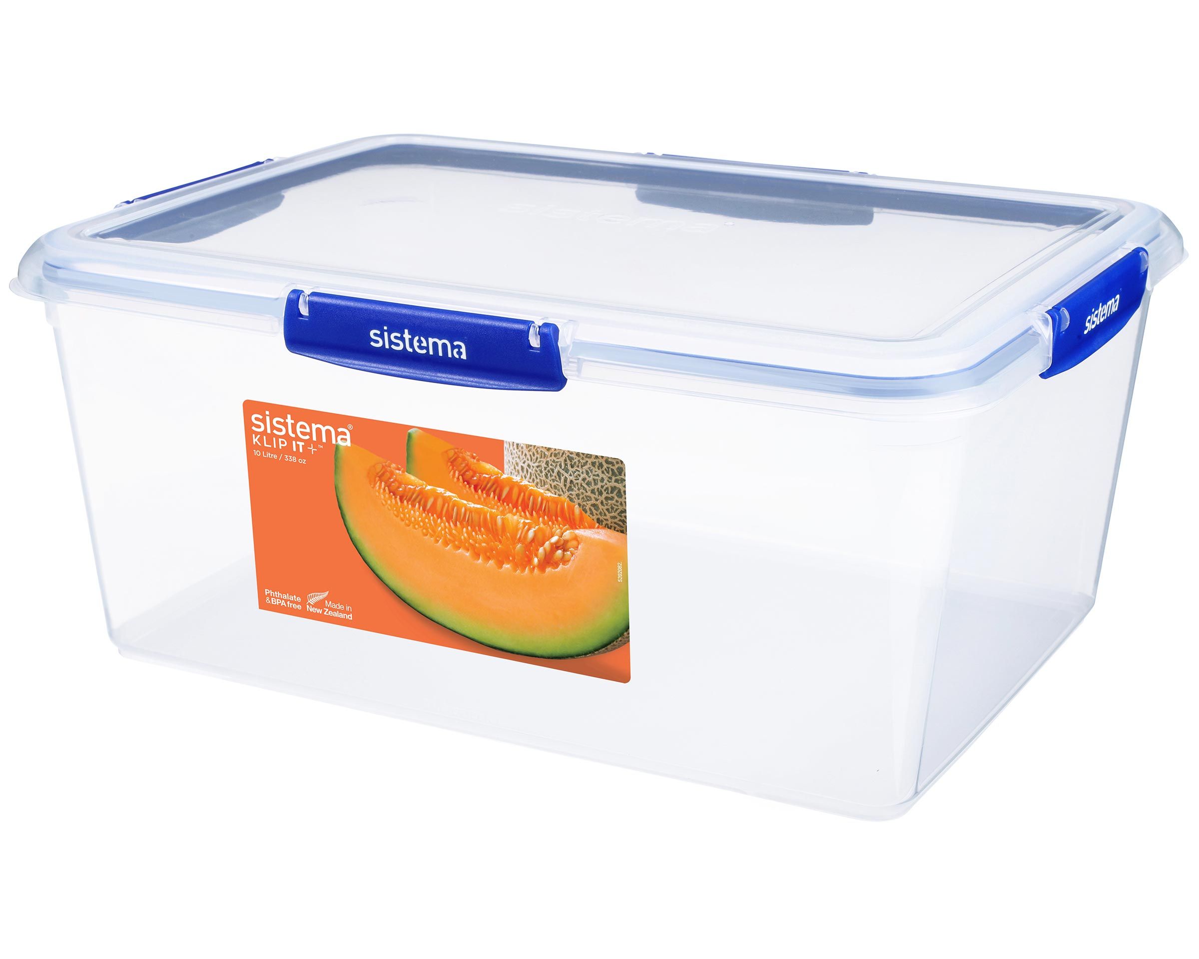 Sistema 10 Litre Rectangle Klip It Plus