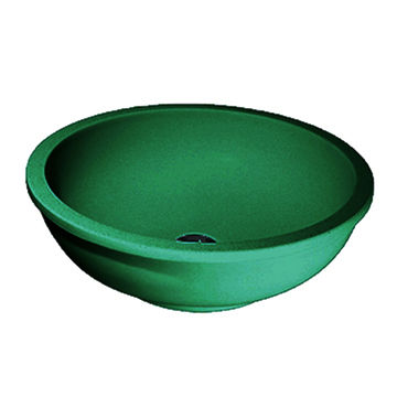 Circum ThruColour Forest Green Counter Top Basin