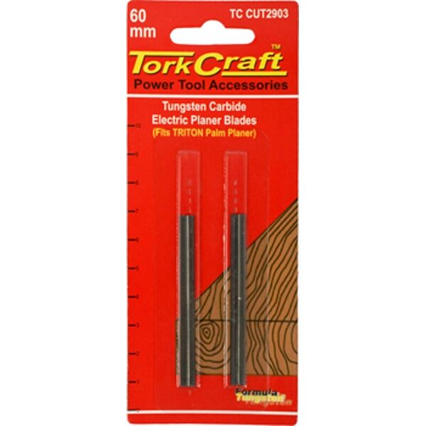 Planer Blades 60Mm Tungsten Pair
