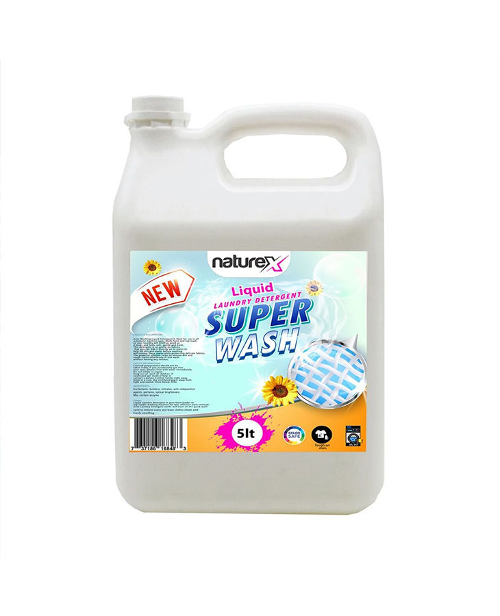 NatureX Auto Laundry Washing Liquid 5Litre