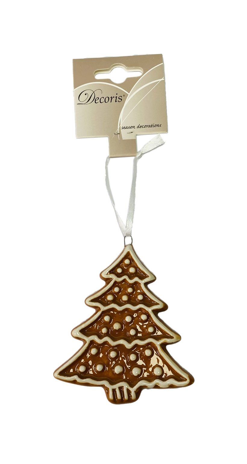 CARAMEL CHRISTMAS TREE COOKIE 9X9X1CM