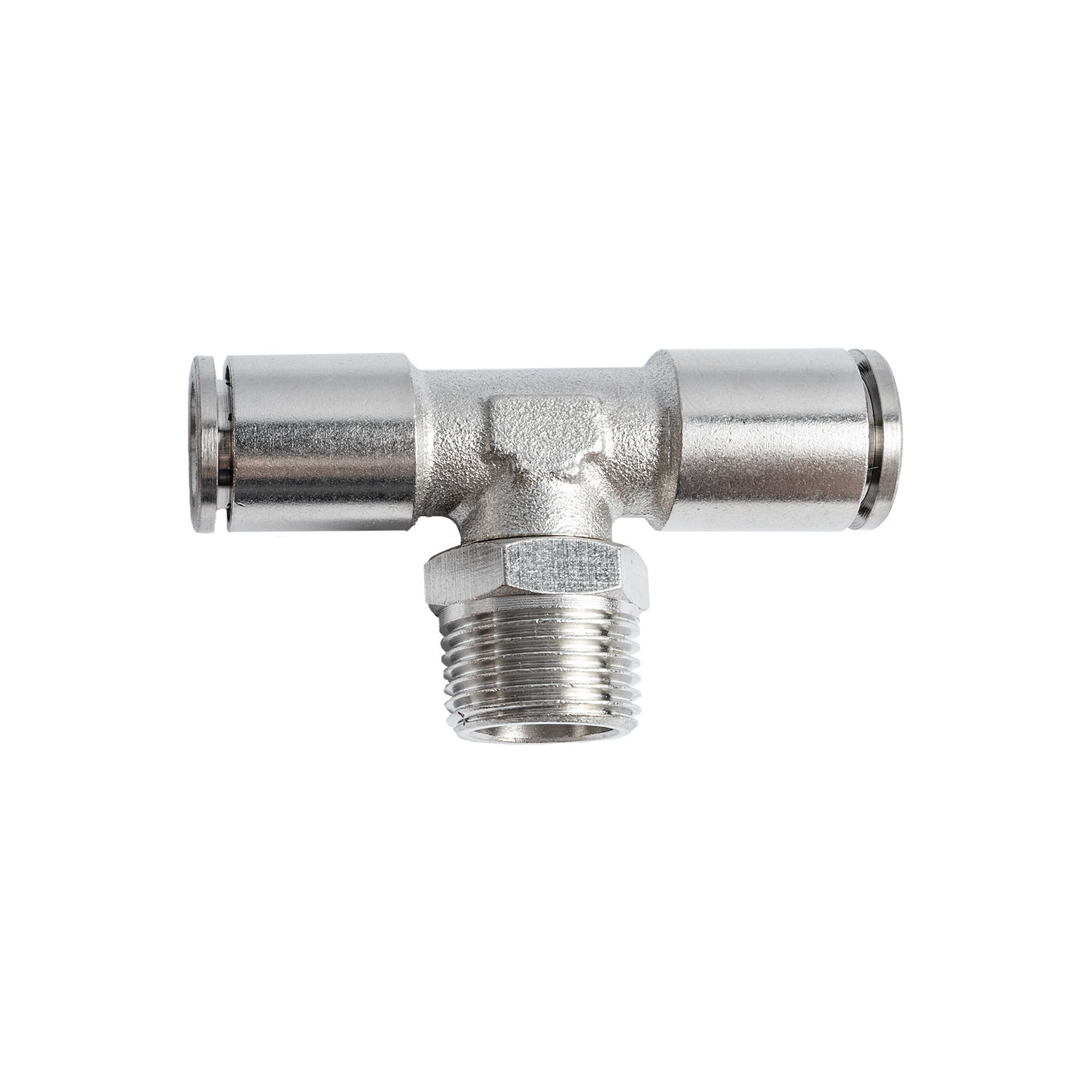 Metal Pu Fitting T-Joint 10Mm 3/8" M