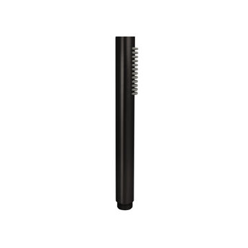 Devario Shower Handle Round Brass -Matte Black