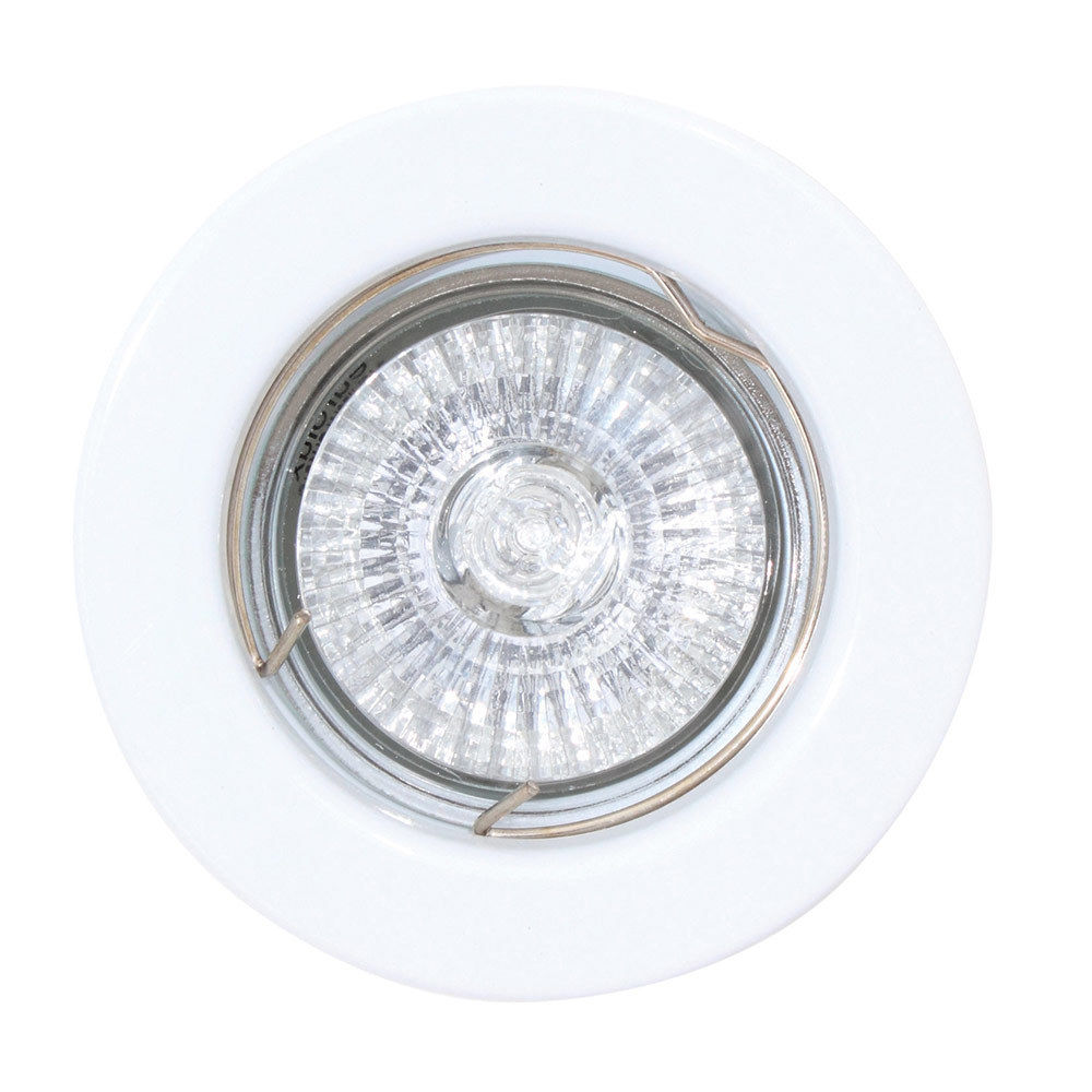 Eurolux - Straight Round - Downlight - 80mm - White - 3 Pack