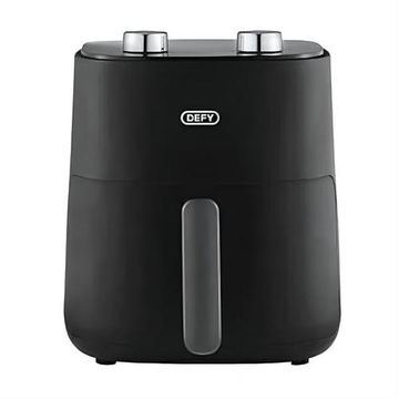 Defy 4.7L Manual Airfryer Black With Silver Accents