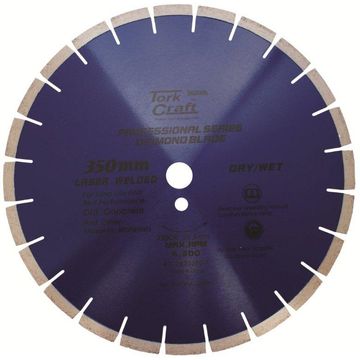 Tork Craft - Diamond Blade 350 x 25.4mm Concrete