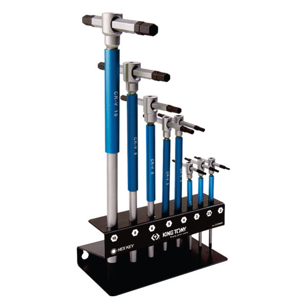 King Tony - T-Handle Wrench Set (For Hexagon Head Screws)