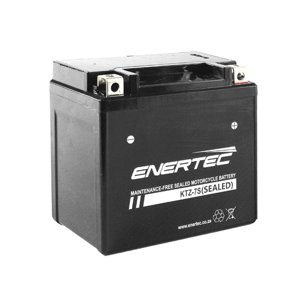 Enertec KTZ 7S 12V 6.5Ah AGM Motorcycle Battery