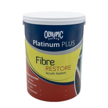 Olympic Paint Fibre Restore 5LT Black
