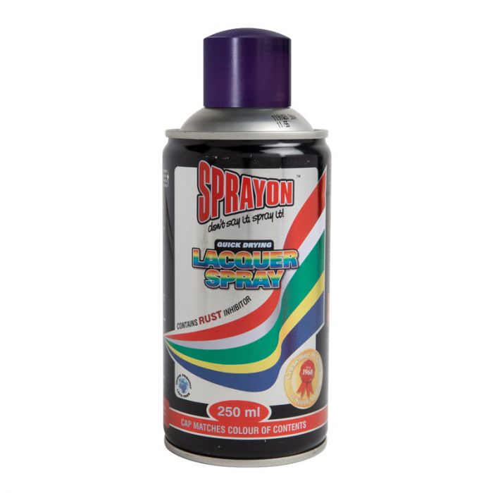 Sprayon - Std Spray Paint Violet 250ml - 2 Pack