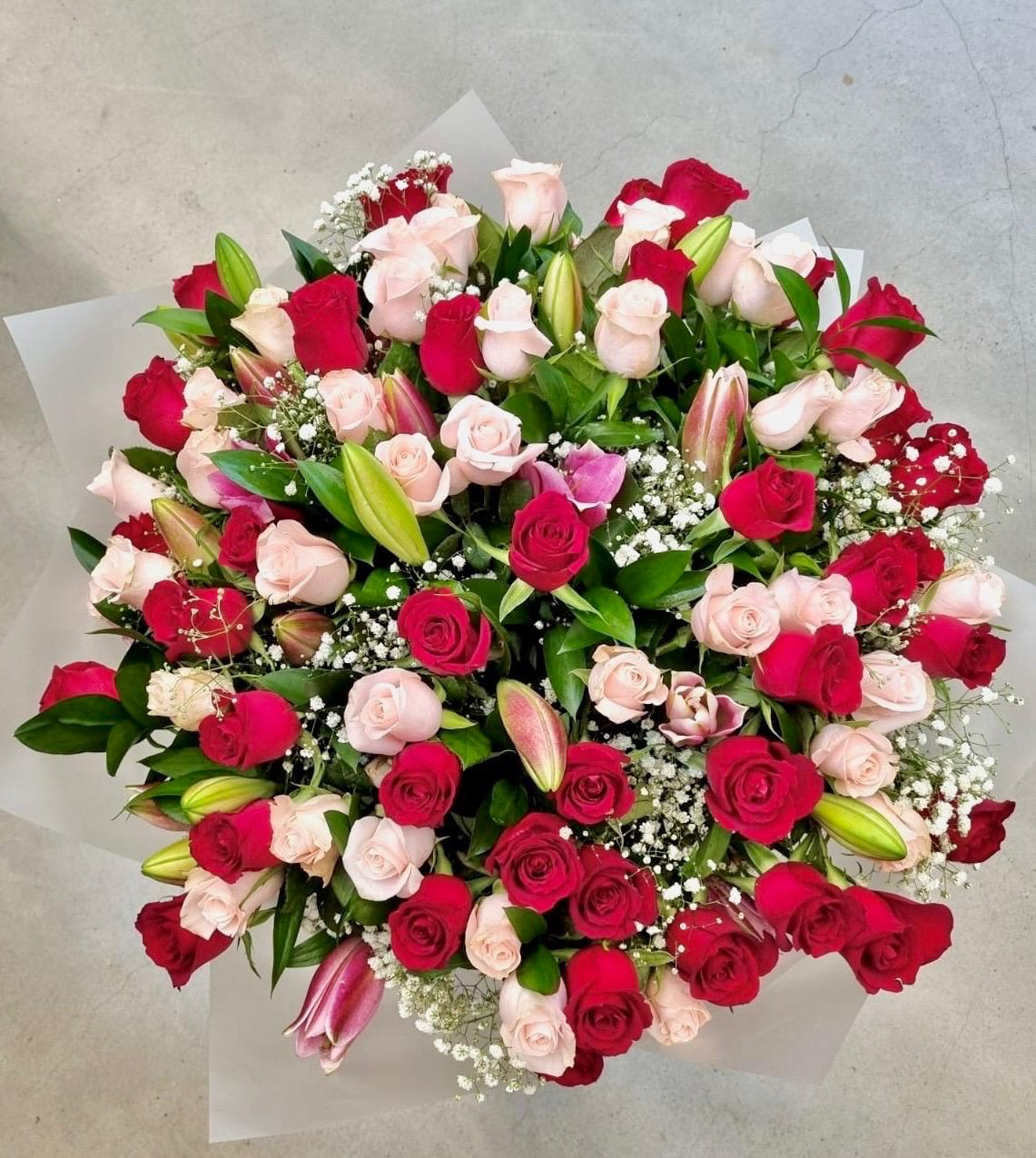 Grace, Elegance and Passion -Flower Bouquet