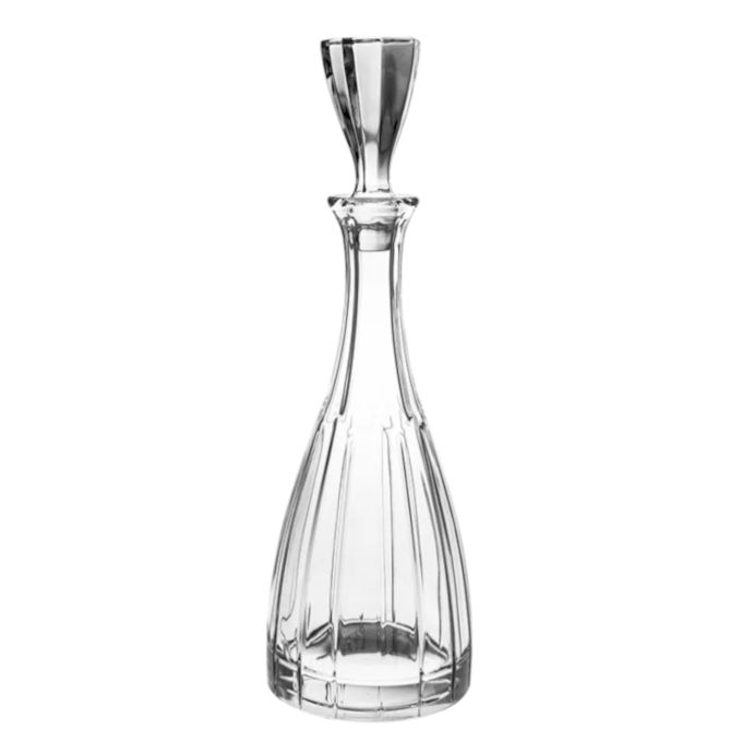 CAREN LEAD-CRYSTAL WINE DECANTER 900ML - Set of 6