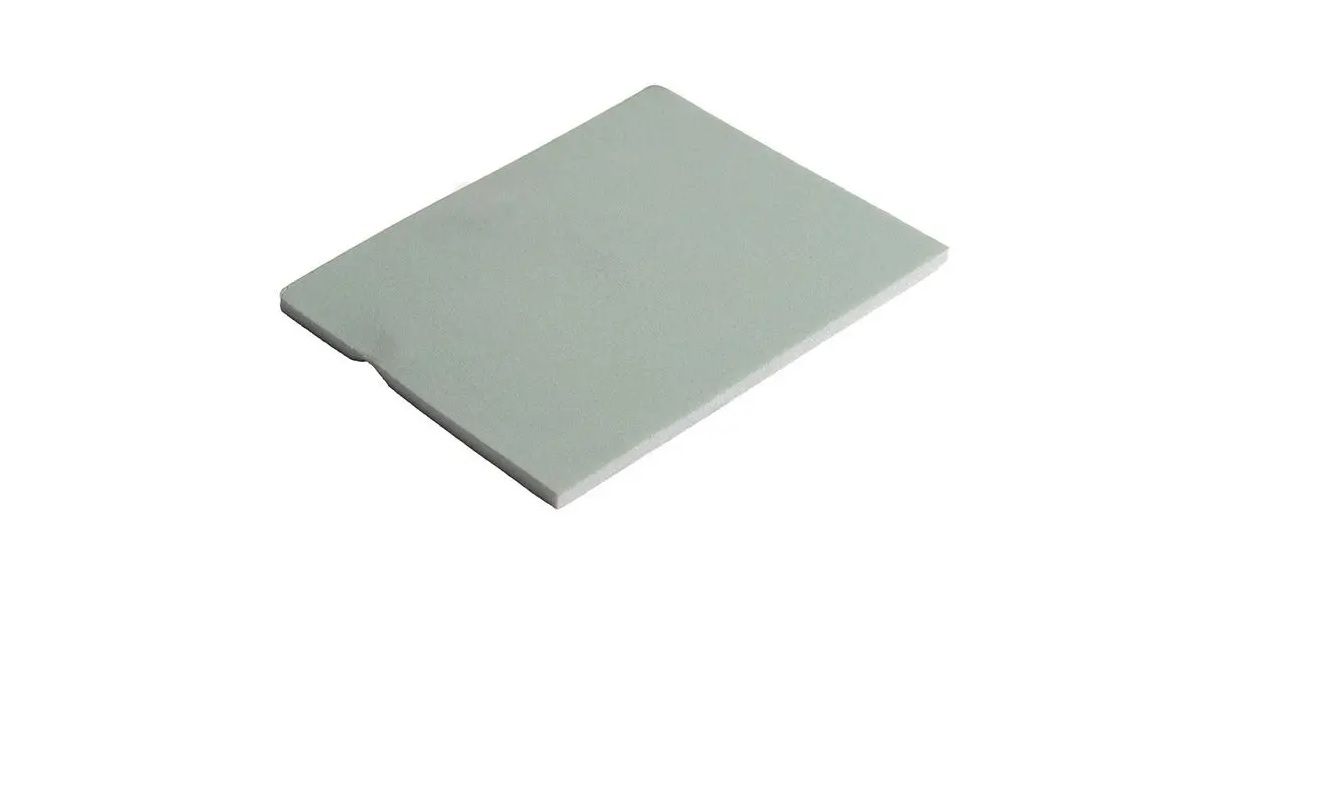 Foam Coated Abrasive Pad, Microfine, 1-Side Coated, Light Green (4 pack) BY WOODLY