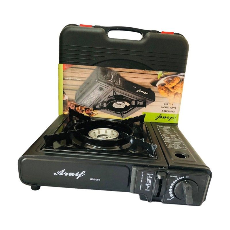 Portable Gas Stove Self-ignition with a Carry Case