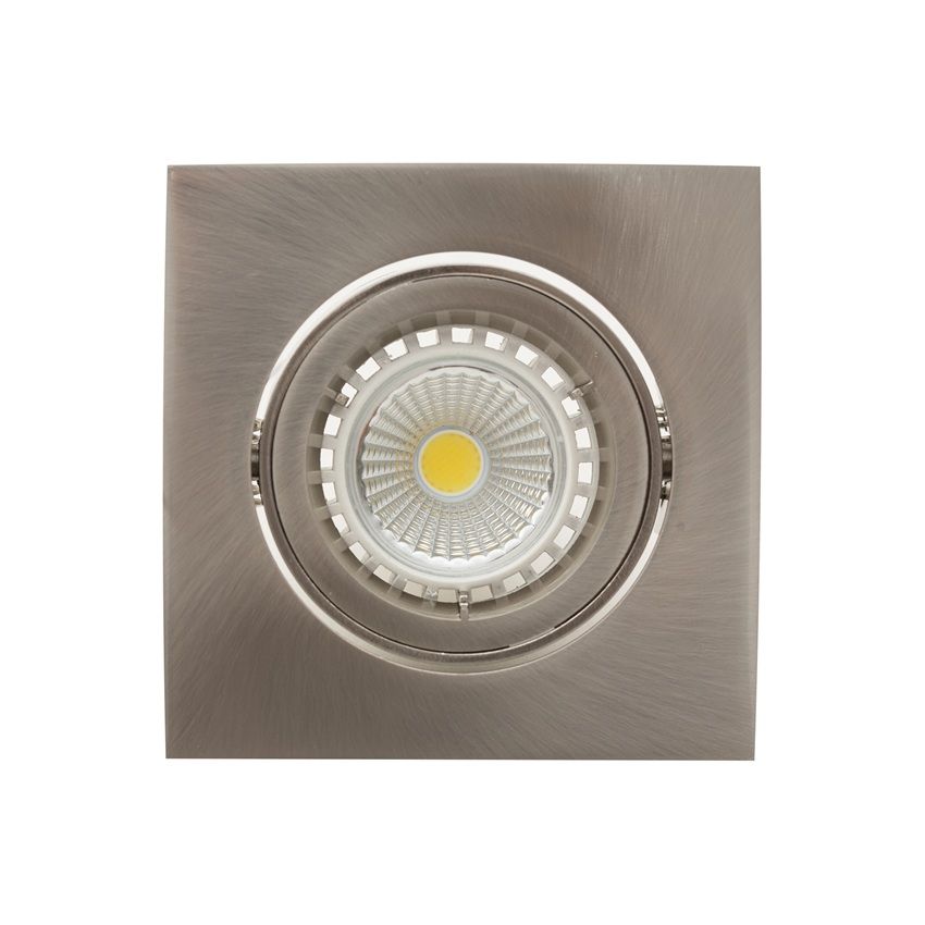 Tilt Twist Square Down Light Satin Chrome - 5 Pack