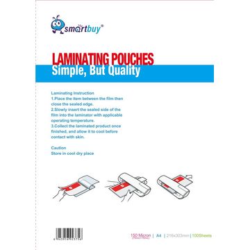 A4 Laminating Pouches 150 micron - 100 pack