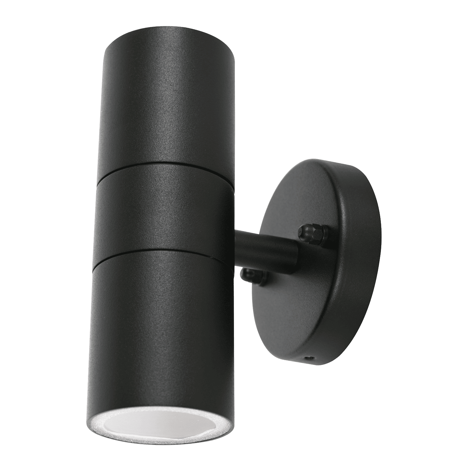 Zebbies Lighting Luma 3 Black Up and Down Facing Outdoor Wall Light