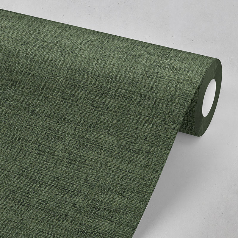 Wallpaper Easy to Apply DIY Wallpaper Roll in Darkish Green