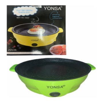 Electric frying baking pan