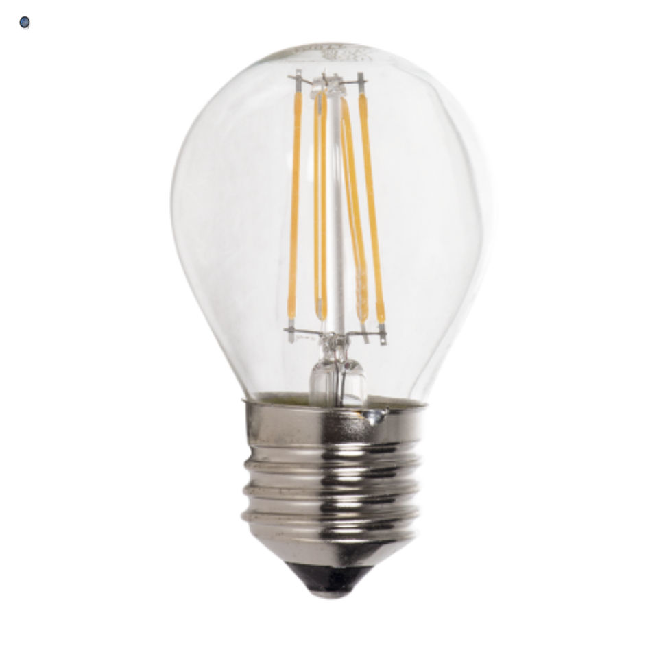 4.5W LED Warm White Filament G45 Golf Ball